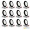 Nuwatt 6 Inch Ultra Thin Black LED Recessed Lighting 5CCT 2700K/3000K/3500K/4000K/5000K Wafer Lights 12 PK NW-P-DL-6-15W-5CT-BLK-12P - alternate 1